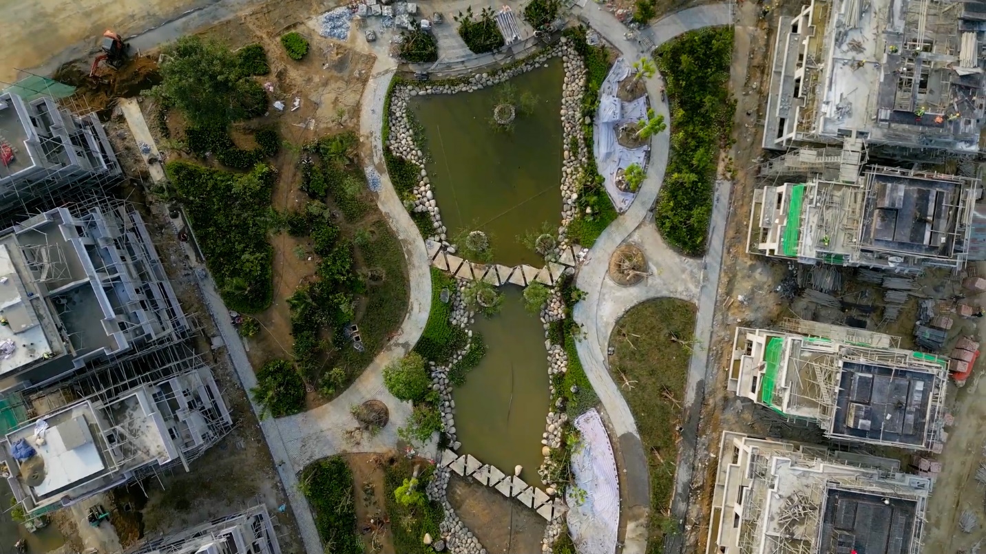 Công viên tương tác nước dự kiến hoàn thành cuối tháng 4 này.