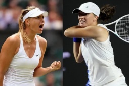 Thể thao - Swiatek 100 tuần giữ số 1 tennis và những cột mốc khiến Sharapova mơ ước