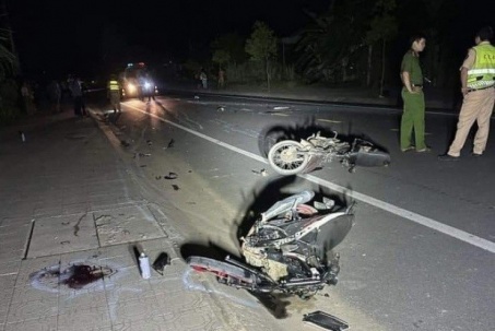 Lâm Đồng: Dừng xe máy trước nhà, 2 người bị tông thương vong