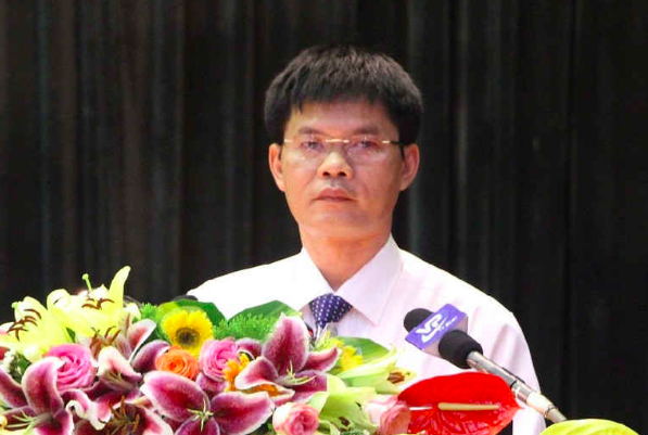 Ông Nguyễn Văn Khước, Phó Chủ tịch UBND tỉnh Vĩnh Phúc, khi còn tại vị. Ảnh Vĩnh Phúc