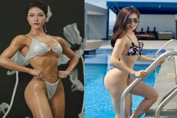 Người đẹp Cẩm Thu đăng quang cuộc thi bikini thể hình 2024