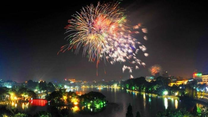 Hà Nội sẽ bắn pháo hoa 6 điểm dịp kỷ niệm 70 năm Giải phóng thủ đô.