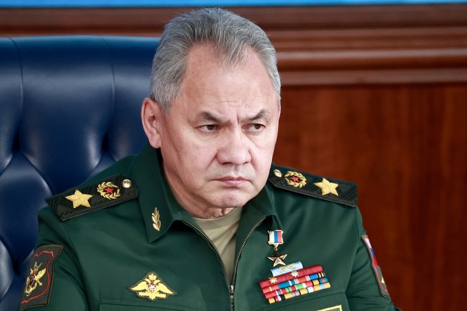 Bộ trưởng Quốc phòng Nga Sergey Shoigu. Ảnh: AFP