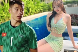 Làm đẹp - Bạn gái xinh như hot girl, da trắng mịn màng của thủ môn Quan Văn Chuẩn