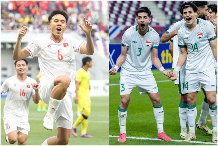 U23 Việt Nam sẽ đối đầu với U23 Iraq ở tứ kết U23 châu Á