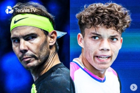 "Ông cháu" 16 tuổi hào hứng đấu Nadal, mơ "địa chấn" ở Madrid Open