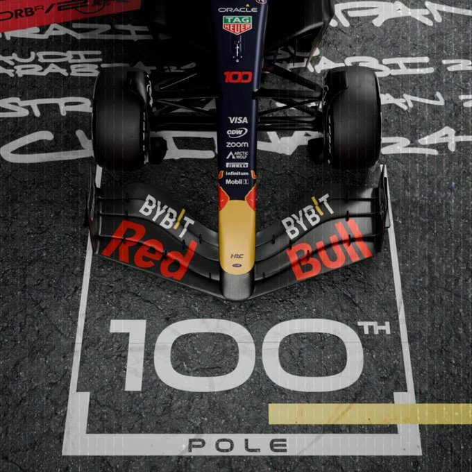 Red Bull chạm mốc 100 pole&nbsp;trong lịch sử F1