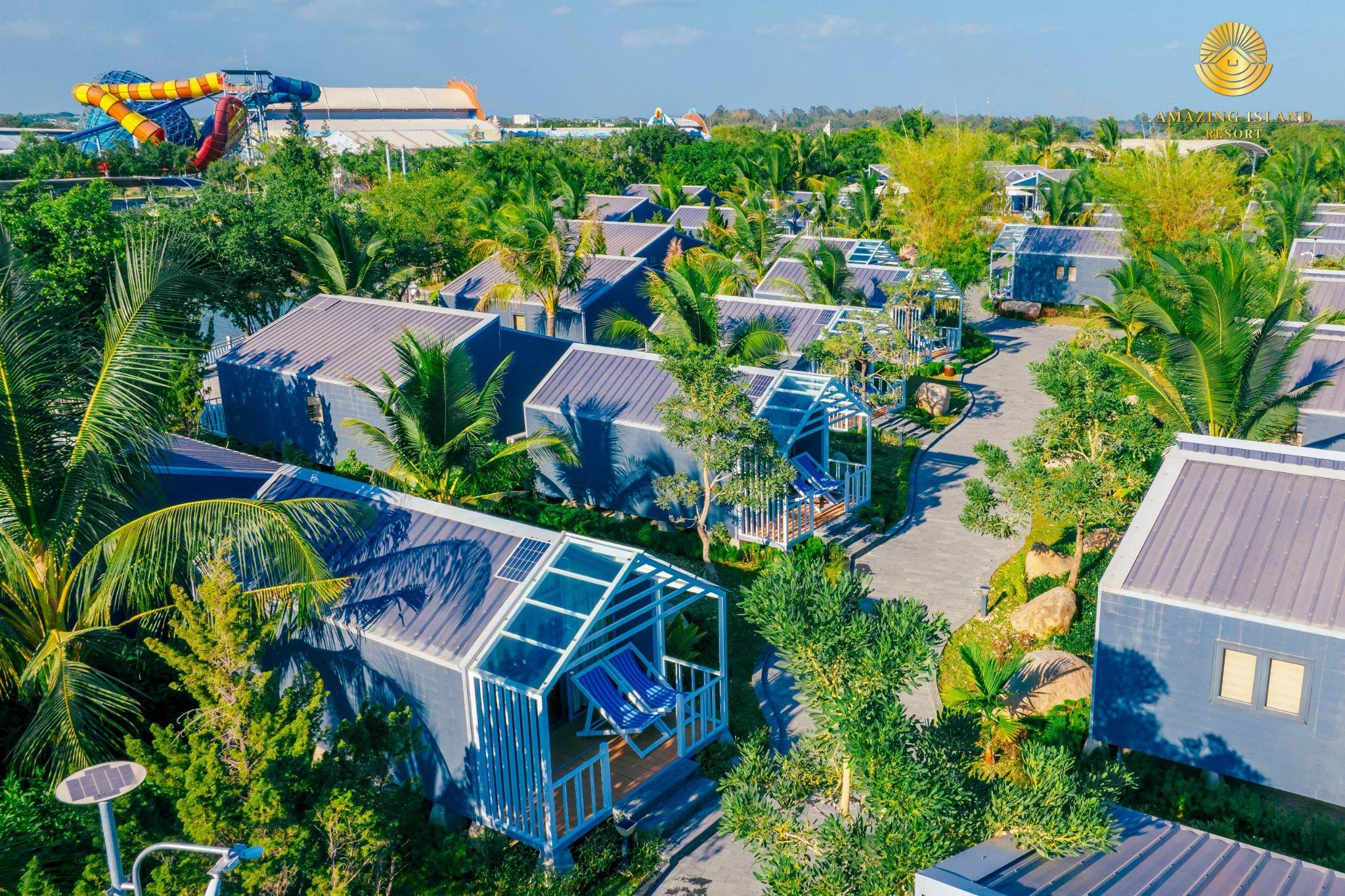 Amazing Island Resort sở hữu 40 căn Bungalow xanh mát