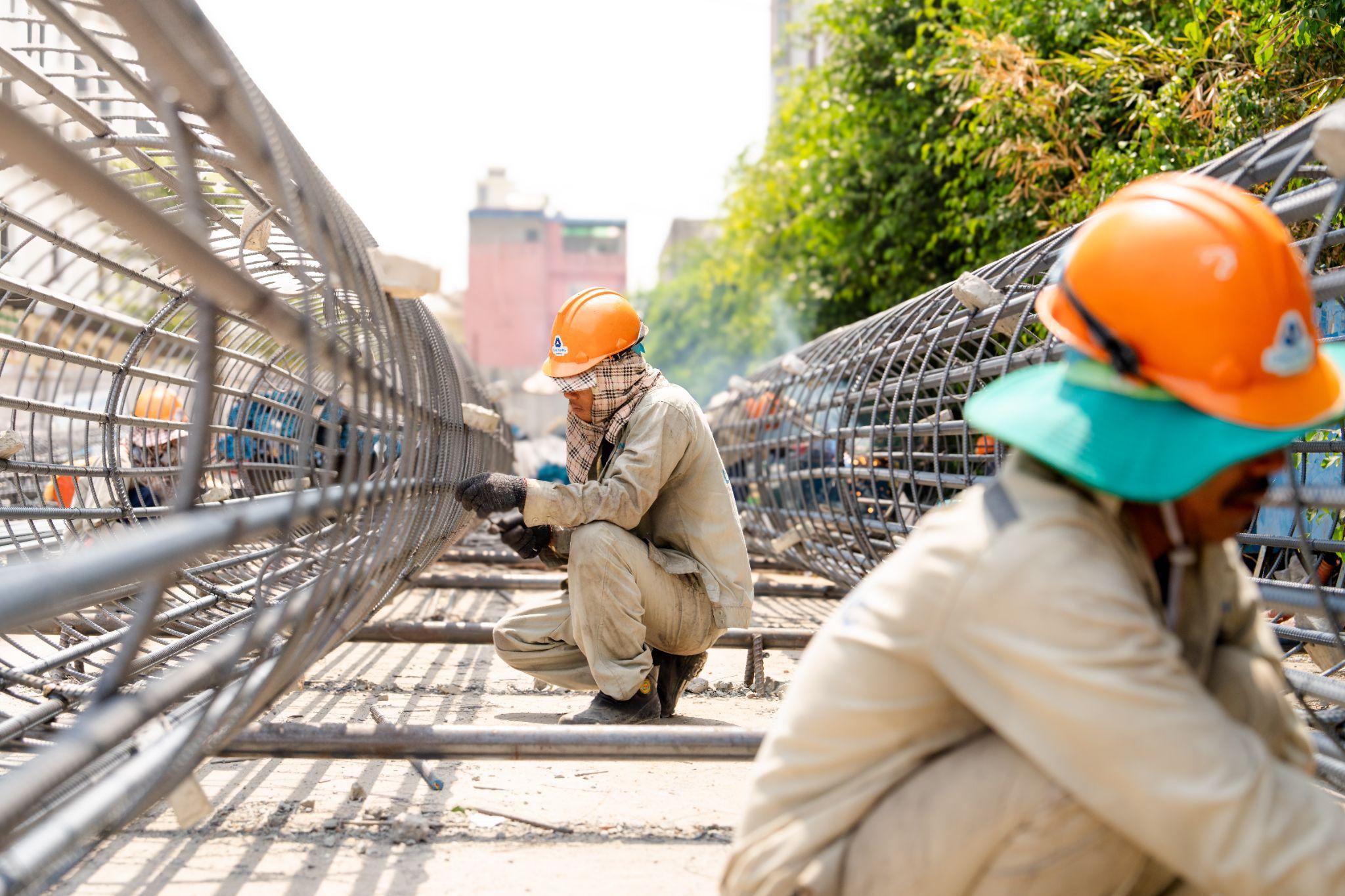 Dự án Charm Diamond thi công ngày đêm đẩy nhanh tiến độ xây dựng - 3