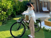 Làm đẹp - Bí quyết sở hữu vóc dáng "gái 1 con trông mòn con mắt" của vợ cầu thủ Thành Chung