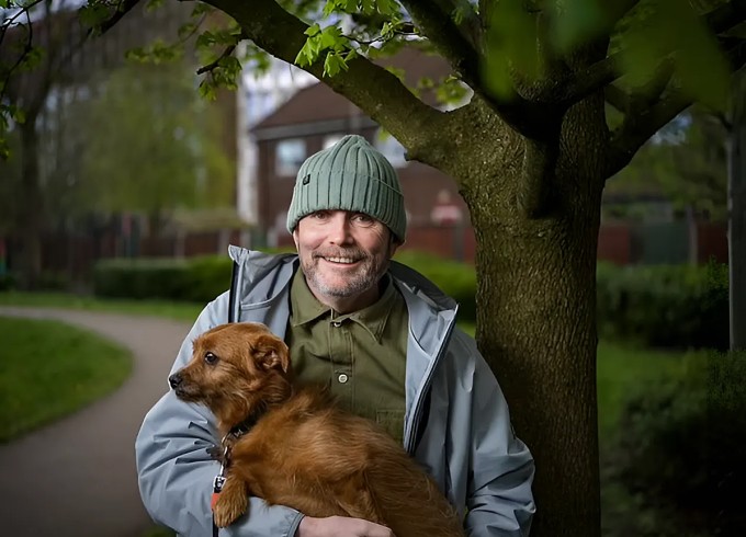 Joe Murphy, 59 tuổi, bệnh nhân ung thư tham gia thử nghiệm thuốc NX-5948. Ảnh: Daily Mail