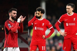 Bất ngờ Liverpool có phong độ tệ hơn MU, báo Anh chê Salah và Nunez