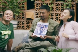 "Quỳnh búp bê" Phương Oanh bế bụng bầu hội ngộ 2 anh "bảo kê" hot nhất phim Việt