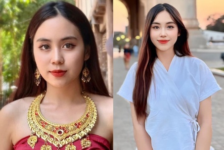 Cô gái người Lào yêu tiếng Việt, được dân mạng gọi là 'vợ'