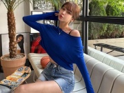 Thời trang - Những công thức diện quần short jeans đẹp bất bại