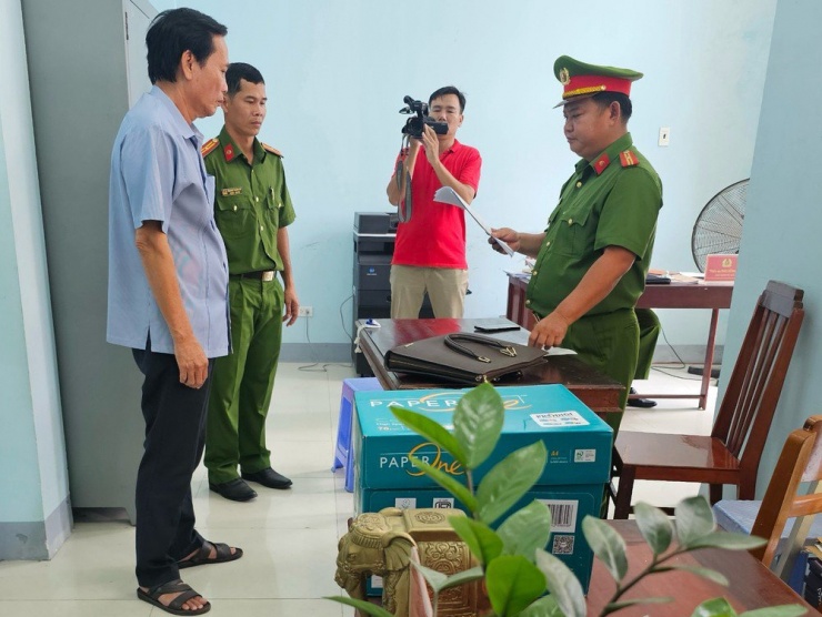 Bị can Đào Văn Ngọc, Phó Chủ tịch UBND TP Long Xuyên. Ảnh: T.Tr