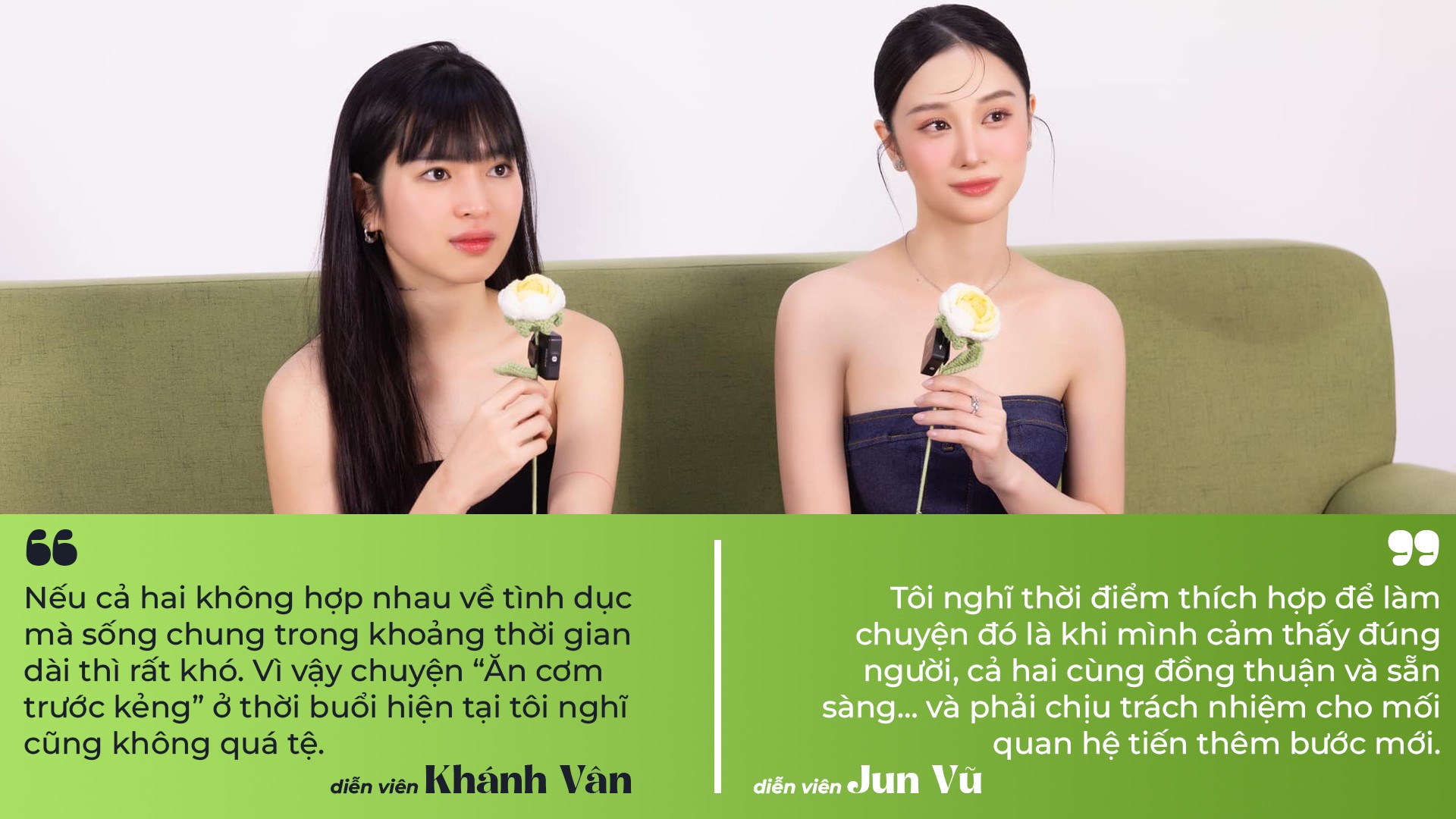 Jun Vũ, Khánh Vân nói về quan điểm “Ăn cơm trước kẻng” - 6