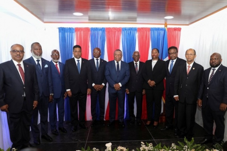 &nbsp;Hội đồng chuyển tiếp của Haiti gồm 9 thành viên. Ảnh: Reuters