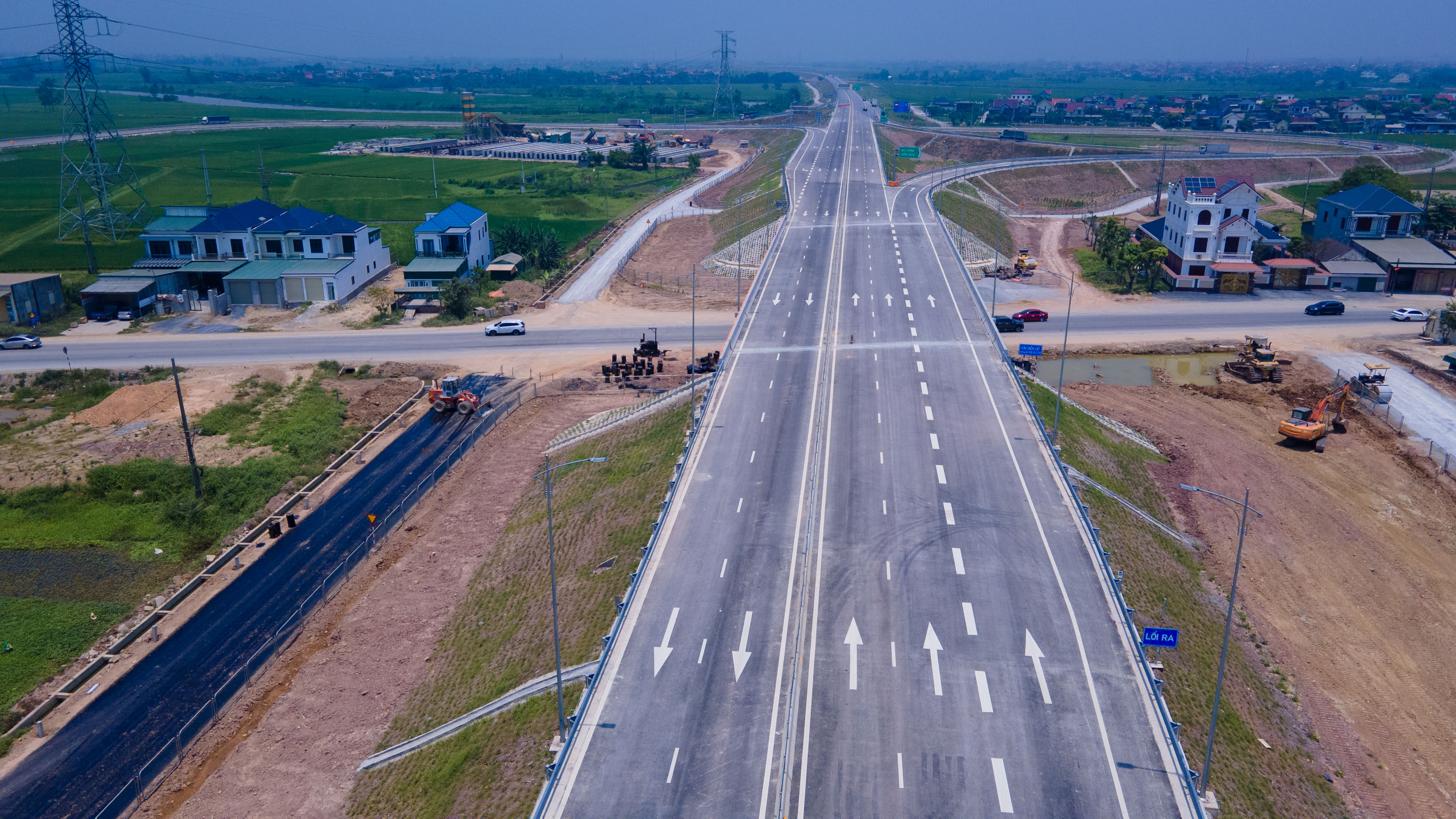 Cao tốc Diễn Châu - Bãi Vọt: Rút ngắn thời gian di chuyển từ Hà Nội đến Vinh