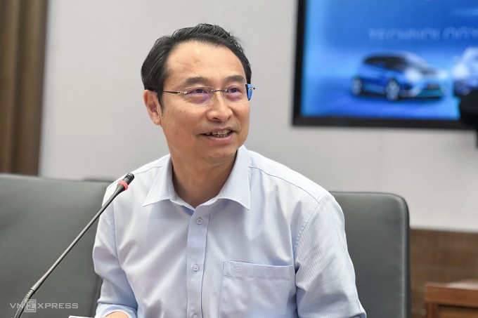 Ông Liu Xue Liang, Tổng giám đốc mảng ôtô của BYD Châu Á - Thái Bình Dương. Ảnh: Đức Huy