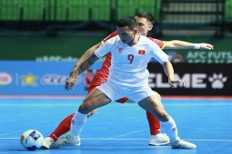 Video bóng đá Việt Nam - Kyrgyzstan: Đòn đau phút cuối, vận may ngoảnh mặt (Futsal châu Á)
