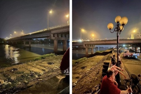 Nam Định: Công an thông tin vụ nghi phạm nhảy khỏi ô tô đặc chủng, lao xuống sông