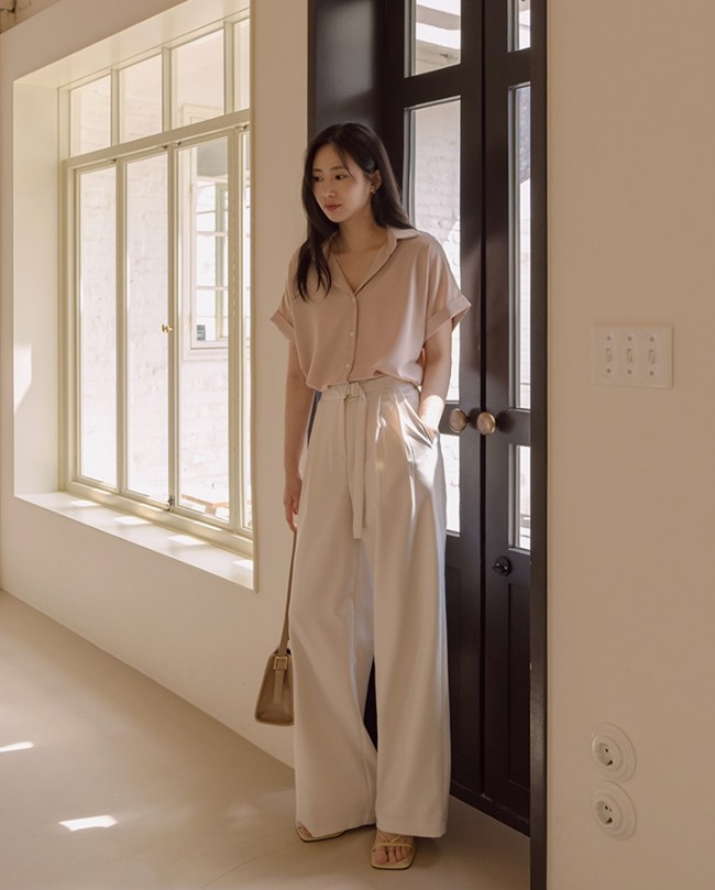 9 cách diện sơ mi ngắn tay vừa xinh vừa mát - 5