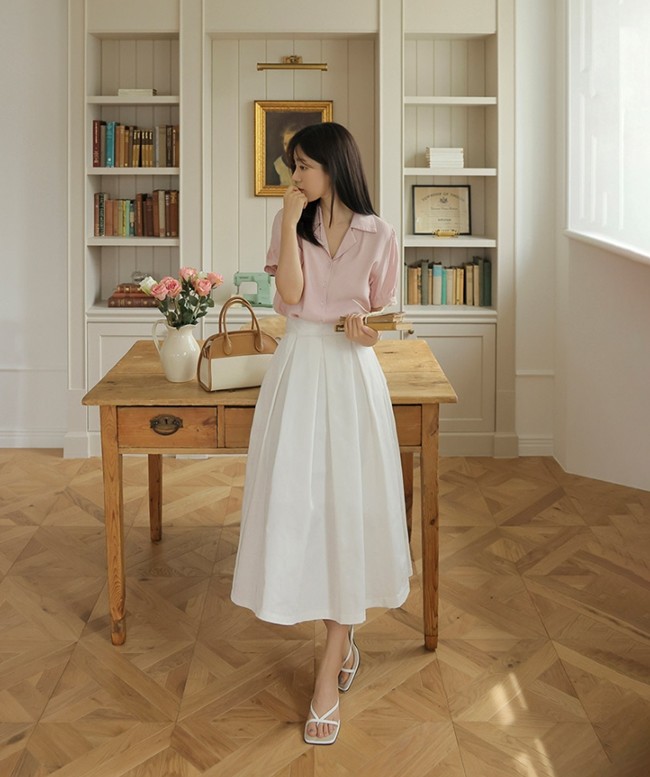 9 cách diện sơ mi ngắn tay vừa xinh vừa mát - 7