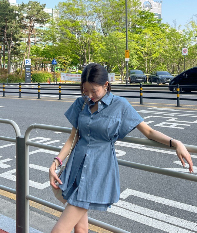 9 cách diện sơ mi ngắn tay vừa xinh vừa mát - 8