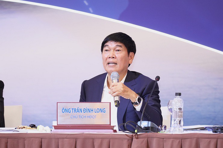 Trong năm 2024, Hòa Phát của tỷ phú Trần Đình Long đặt mục tiêu doanh thu 140.000 tỷ đồng, 10.000 tỷ đồng lợi nhuận sau thuế.
