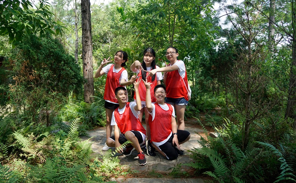 Các học viên tại hào hứng tại chương trình Teen Up của WeGrow tổ chức. (Nguồn: WeGrow)