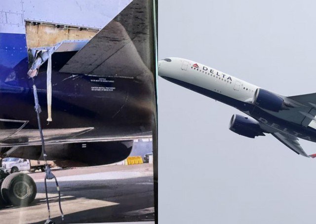 Sự cố liên quan đến máy bay Boeing 767 của Delta Airlines đang được điều tra. Ảnh: Reuters