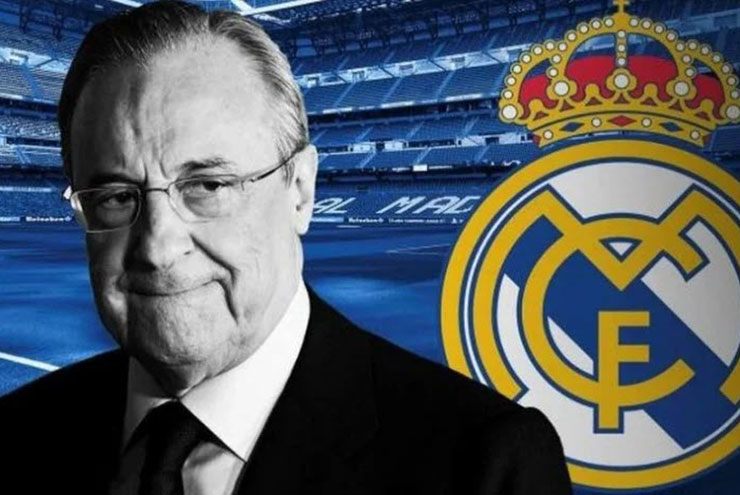 Florentino Perez đang là chủ tịch của Real Madrid