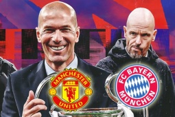 Bóng đá - Kịch bản MU vượt Bayern Munich cuỗm Zidane, &quot;Hùm xám&quot; đón Ten Hag thay Tuchel