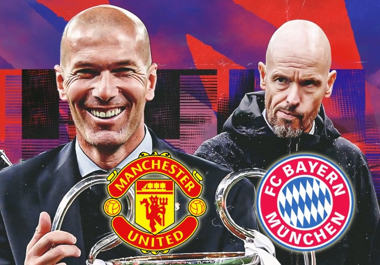 Bayern Munich có thể nhắm Ten Hag nếu "vuột" Zidane vào tay MU
