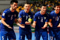Video futsal Tajikistan - Uzbekistan: Trận cầu 10 bàn, luân lưu định đoạt hạng 3 (Futsal châu Á)