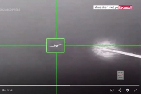 Video: Houthi bắn hạ UAV tối tân, giá 30 triệu USD của Mỹ