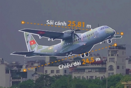 Máy bay vận tải hiện đại nhất Việt Nam đưa thiết bị lên Điện Biên