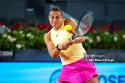 Hấp dẫn tennis Madrid Open ngày 5: Fritz thắng dễ dàng, Sabalenka nhọc nhằn đi tiếp