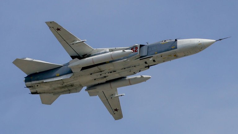 Chiến đấu cơ Su-24 của Nga.