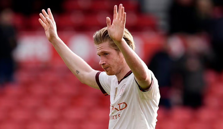  De Bruyne đã ghi 6 bàn và có 16 pha kiến tạo sau 21 trận cho Man City trên mọi đấu trường mùa này
