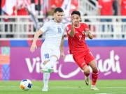 Bóng đá - Video bóng đá U23 Indonesia - U23 Uzbekistan: Bi kịch VAR, thẻ đỏ nghiệt ngã (U23 châu Á)