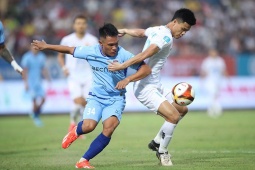 Video bóng đá Nam Định - Bình Dương: Bước ngoặt Tiến Linh, loạt penalty may rủi (Cúp Quốc gia)