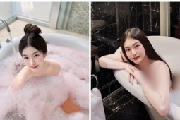 Bạn trẻ - Cuộc sống - Hot girl khoe dáng nóng bỏng đầy mê hoặc lúc tắm bồn