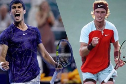 Thể thao - Trực tiếp tennis Alcaraz - Rublev: Điểm quyết định cho Rublev (Madrid Open) (Kết thúc)