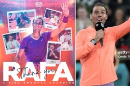 Thể thao - Nadal nghẹn ngào sau trận cuối cùng ở Madrid Open, được tri ân đặc biệt