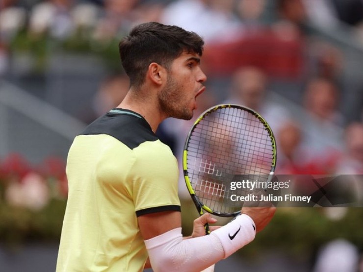 Video tennis Alcaraz - Struff: Tie-break liên tục, 3 set “căng như dây đàn“ (Madrid Open)