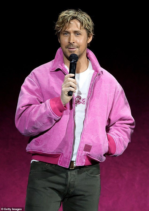 Ryan Gosling tại buổi ra mắt phim The Fall Guy . Ảnh: Getty Images.