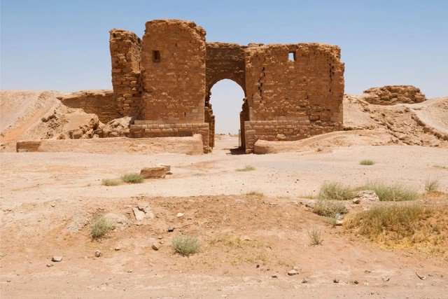 Một phần Dura-Europos, được cho là phiên bản song sinh hoàn hảo của thành phố cổ Anqa bí ẩn bên kia biên giới Syria - Iraq - Ảnh: SCITECH DAILY
