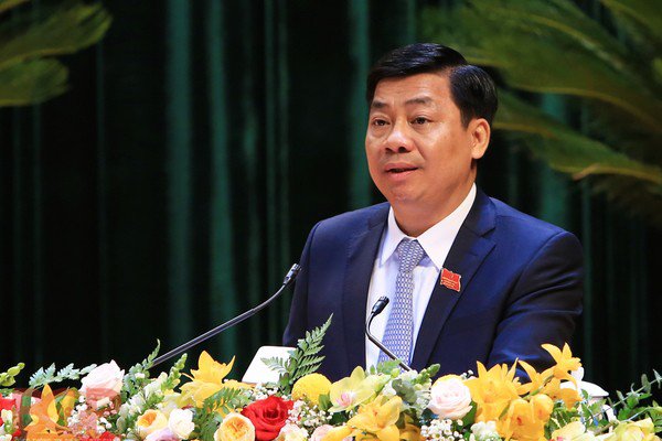 Ông Dương Văn Thái, Bí thư Tỉnh ủy Bắc Giang.
